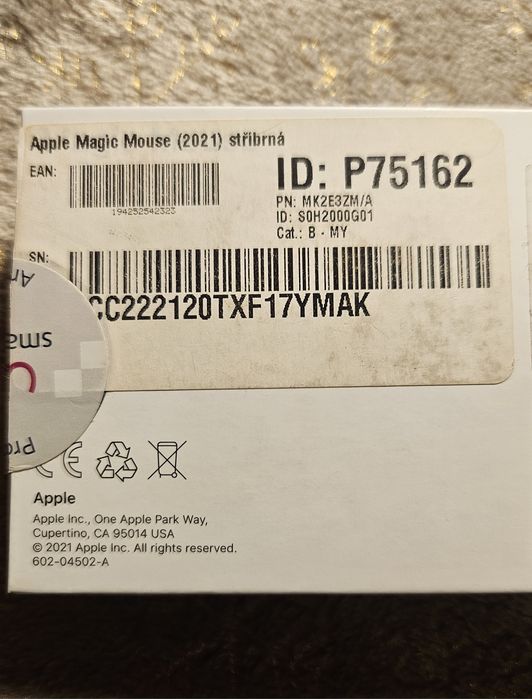 Apple Magic Mouse 2021 silver