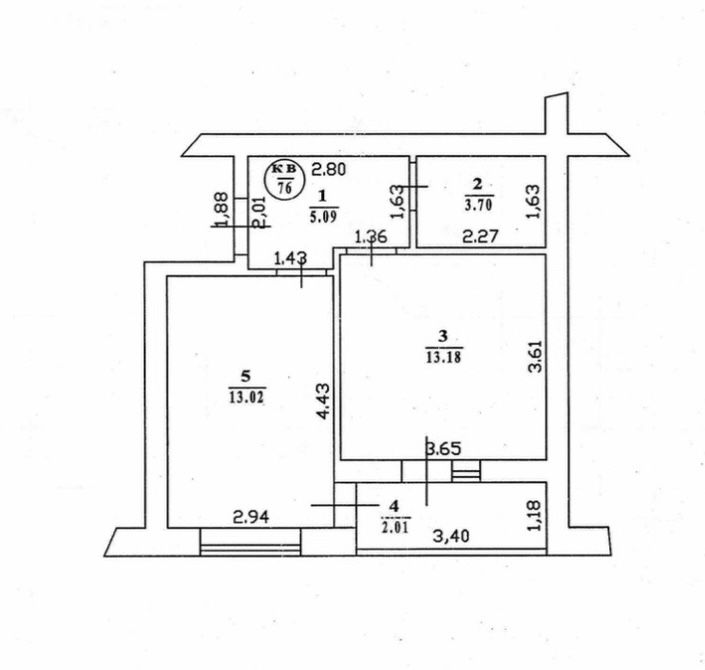 Продаж 1-кімнатної квартири