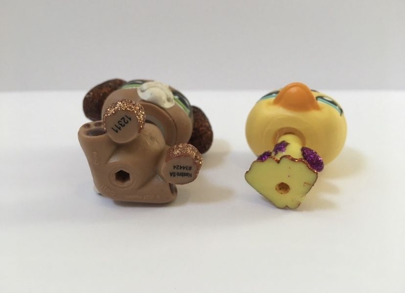 LPS Littlest Pet Shop - brokatowa figurka piesek i kaczuszka