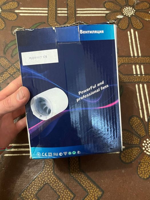 Канальный вентилятор вытяжной vkt125