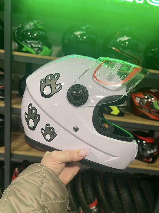 Мото шолом дитячий / шлем детский, маленький для скутера и мопеда