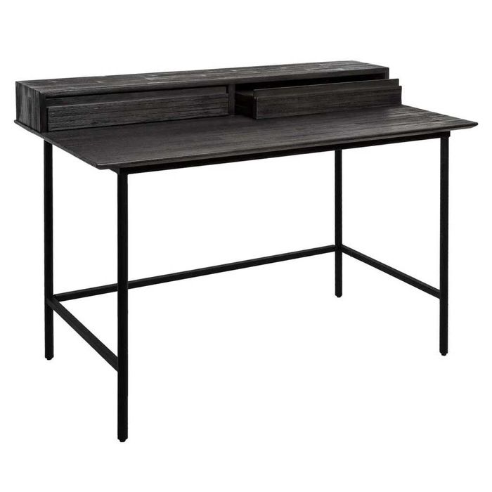 Secretária de acácia com 2 gavetas - baixa de preço