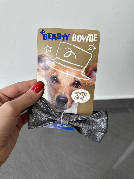 Zestaw 4 kokardek/muszek dla psa - różne kolory