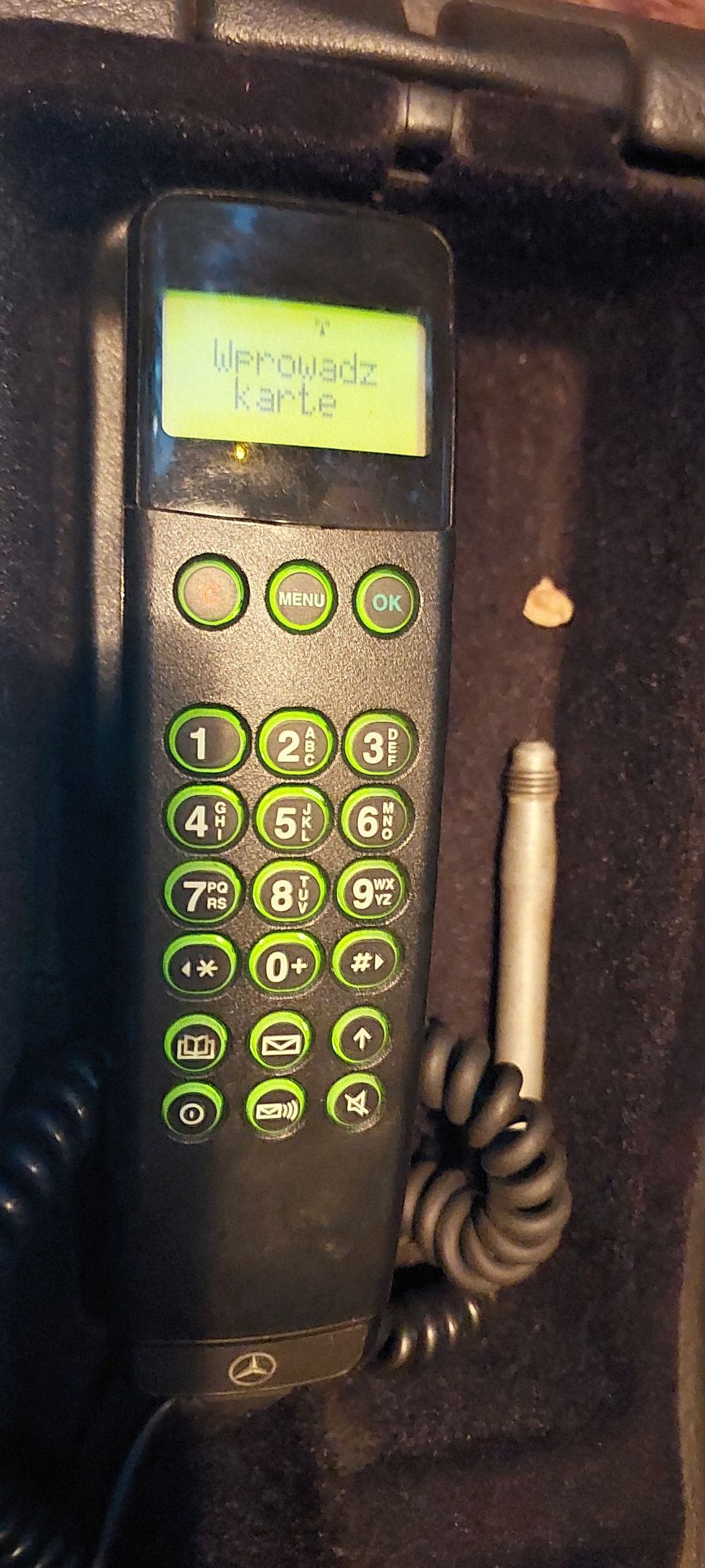 2 x Telefon Mercedes Nokia 3110 z W210 kompletne Eclasa okular