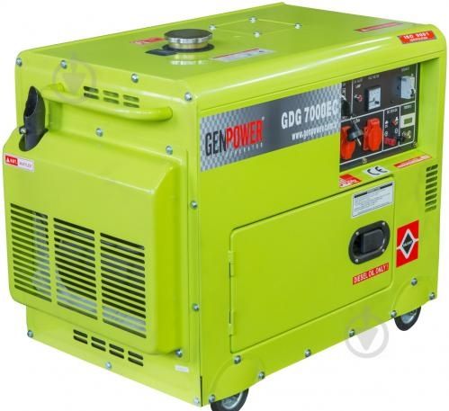 Дизельный генератор GenPower GDG 7000