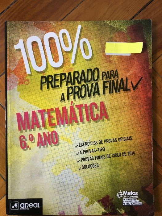 100% Preparado para a Prova Final - Matemática - 6.º Ano