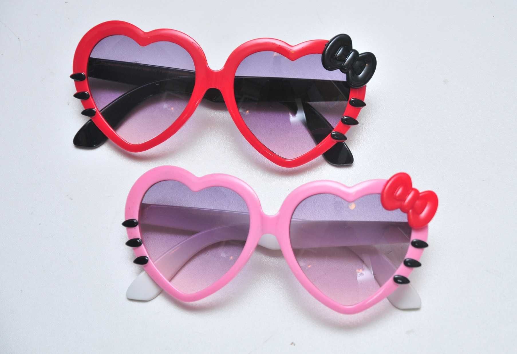 Детские солнцезащитные очки Hello Kitty очки кошка очки сердечки китти