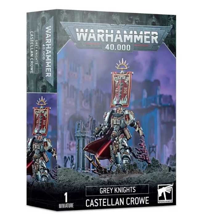 Warhammer 40000 Space Marines Grey Knights Castellan Crowe