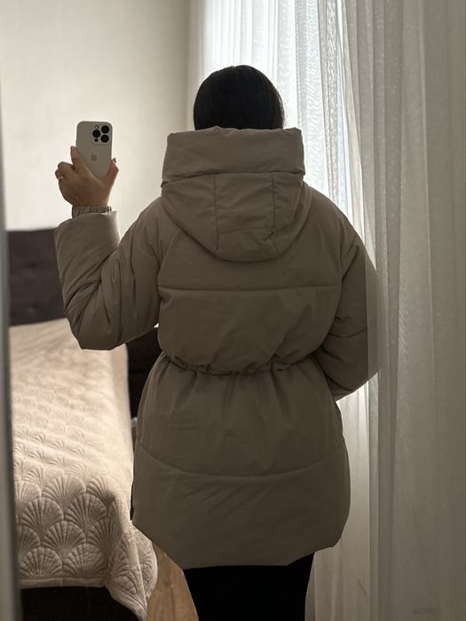 Зимова куртка, пуховик жіноча XL