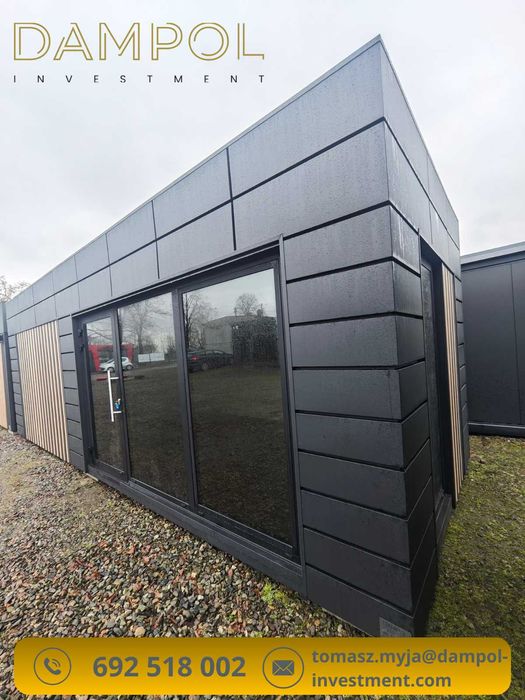 całoroczny Pawilon 8×3 m /szyby stop-sol /PIR/gotowy od ręki /kontener