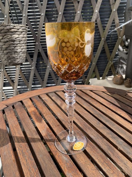 Бокалы цветной хрусталь