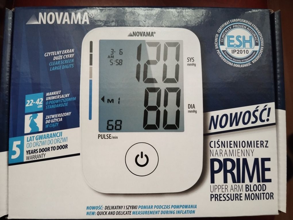 Automatyczny Ciśnieniomierz Naramienny PRIME BPM83