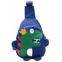 mochila para criança em azul nova