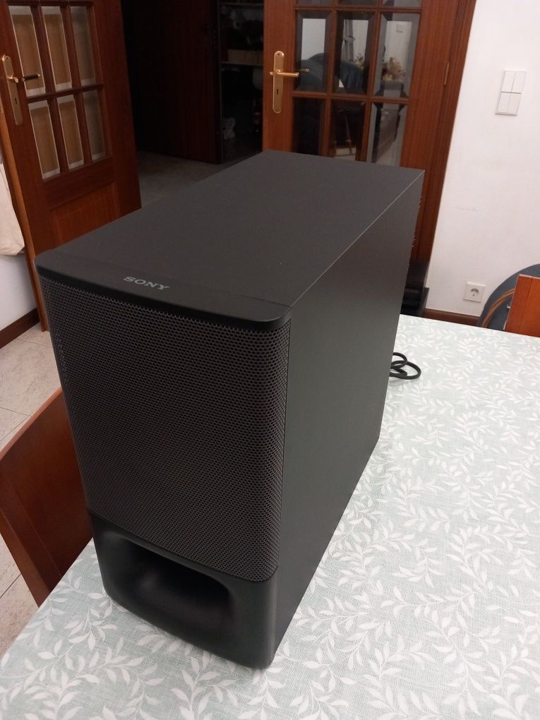 Barra de som e subwoofer Sony
