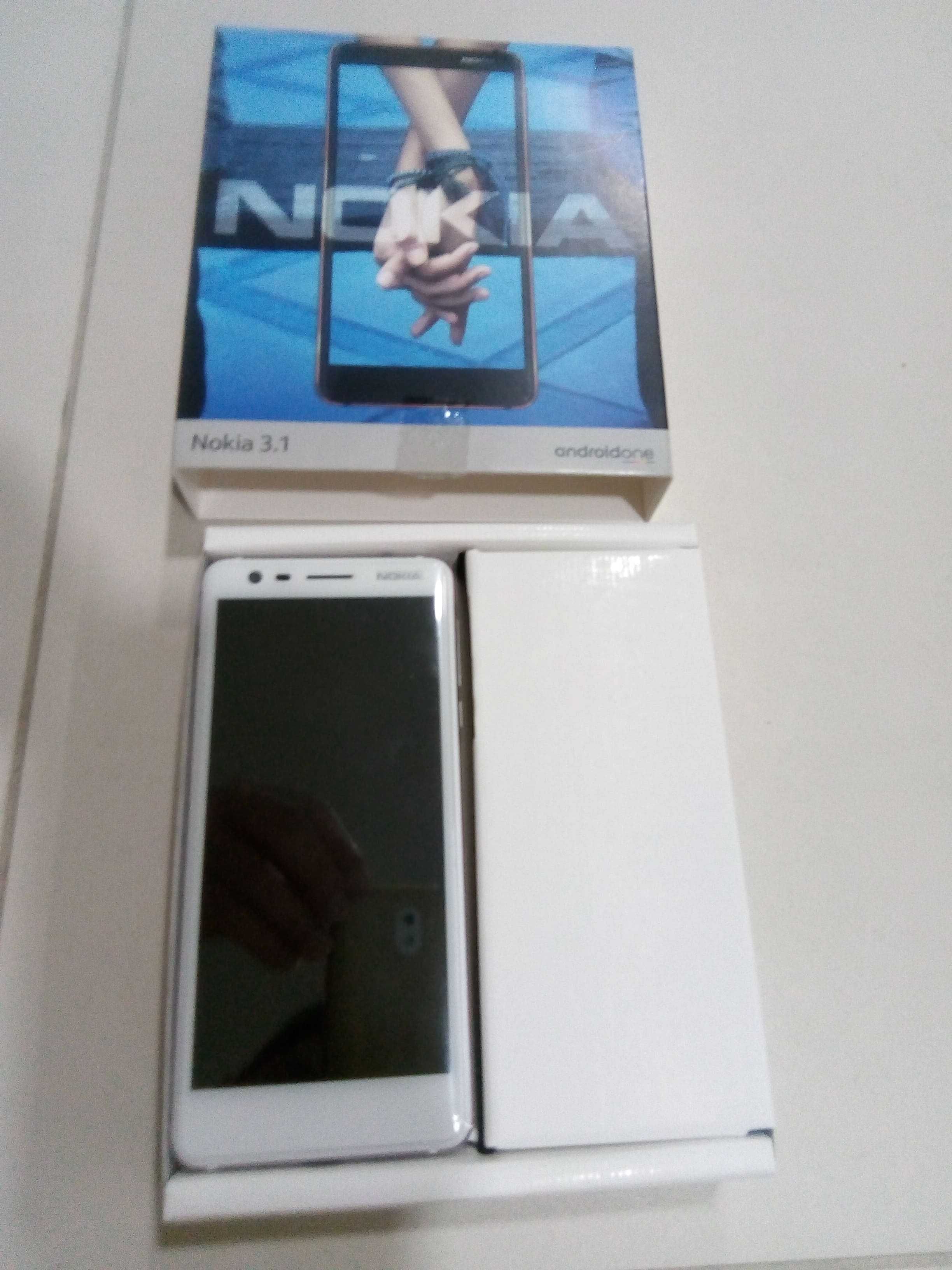 Nokia 3.1 Branco - NOVO