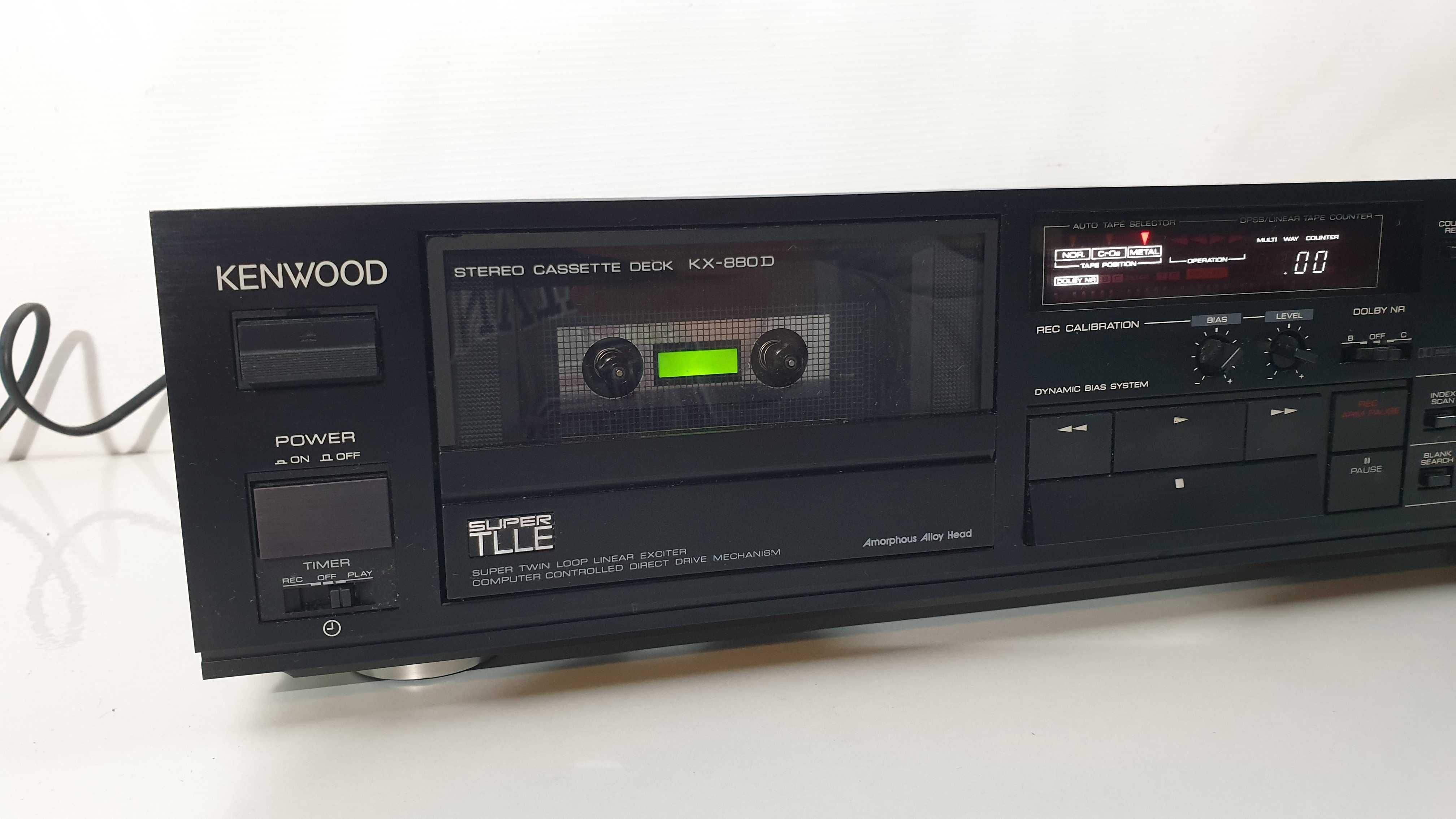 Magnetofon Kasetowy Kenwood KX-880D