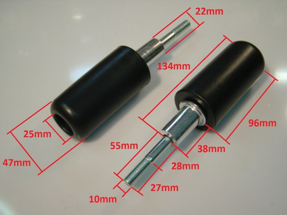 Cogumelos deslizadores de protecção
