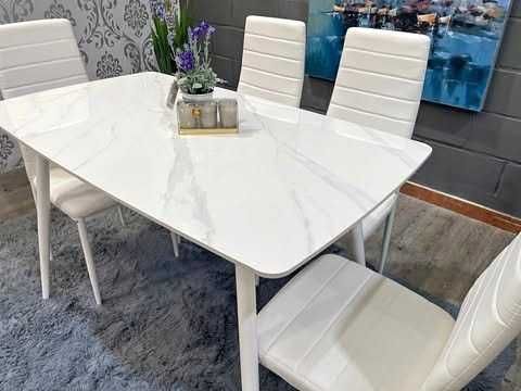 Mesa de vidro com 4 cadeiras Paga na ato entrega Envio gratis