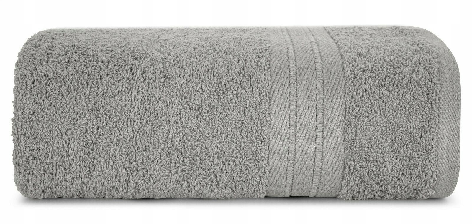 Ręcznik Kaya 50x90 srebrny frotte 500g/m2