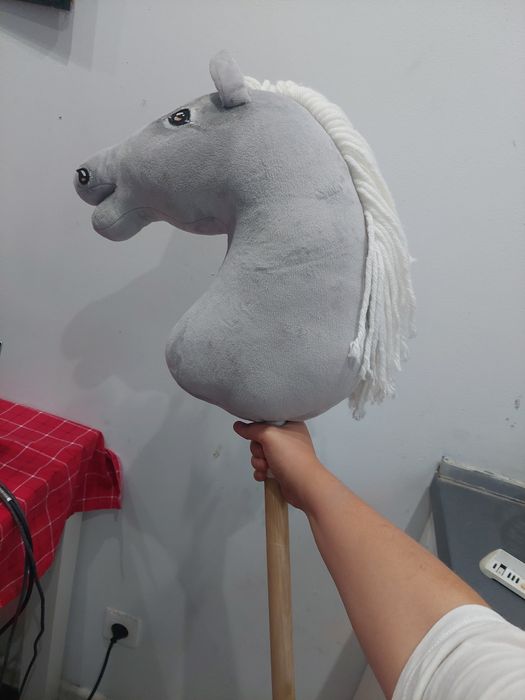 Hobby horse szary