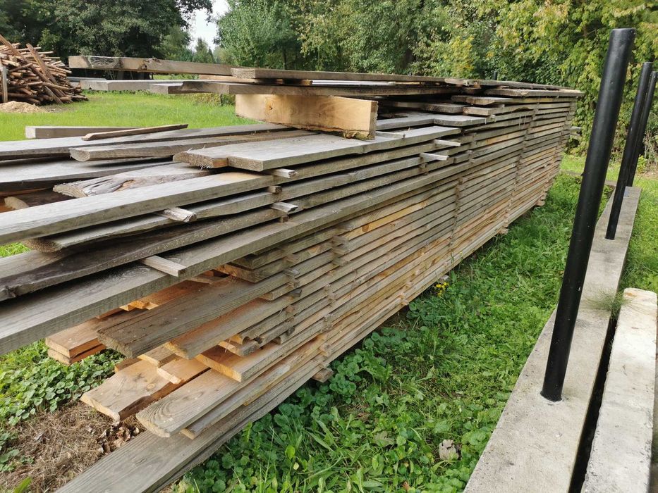 Deski sosnowe 32mm sezonowane