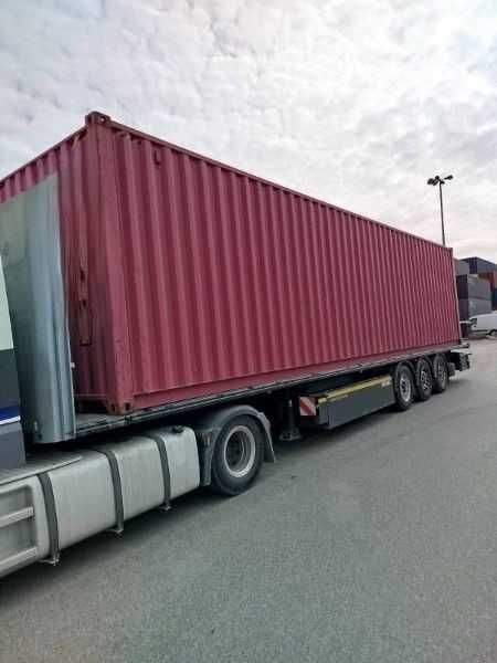 Kontener magazynowy 40HC (12 m) używany - Transport Cała Polska