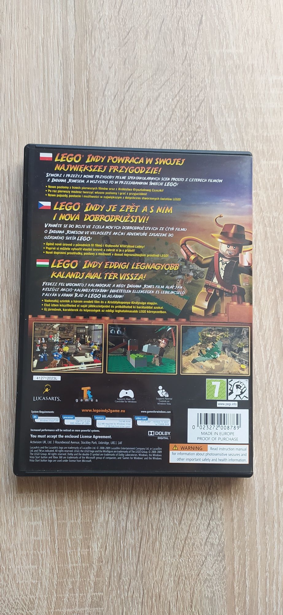 Gra PC DVD Lego Indiana Jones 2 Lucasarts