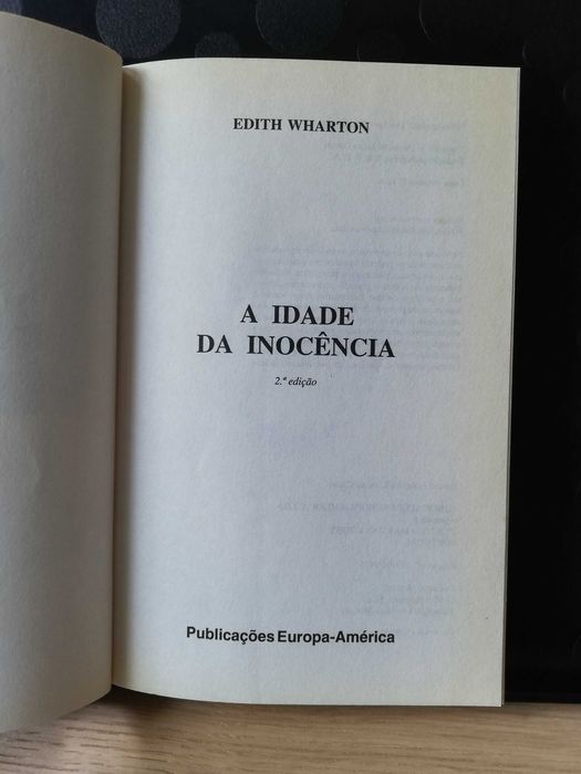 A Idade da Inocência - Edith Wharton