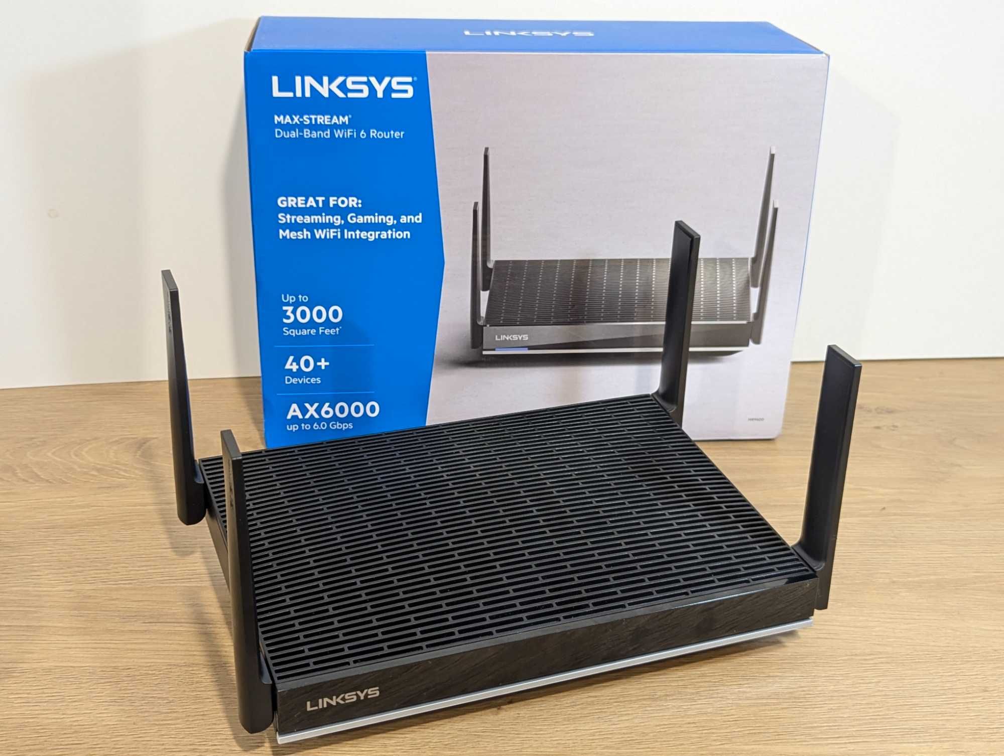 Роутер Mesh Wi-Fi 6 Linksys MR9600 AX6000 3диапаз 6 Гбит/с USA гаранти