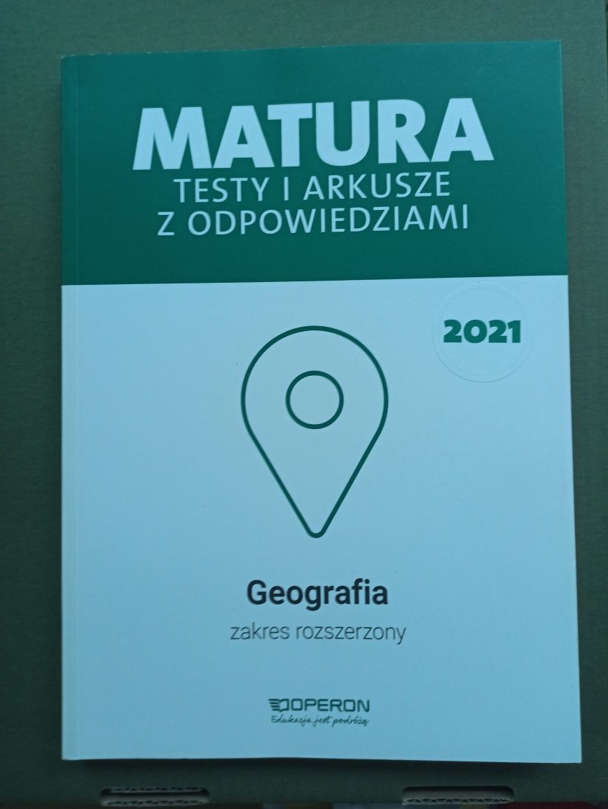 Matura testy i arkusze z odpowiedziami Operon Geografia Rozszerzony