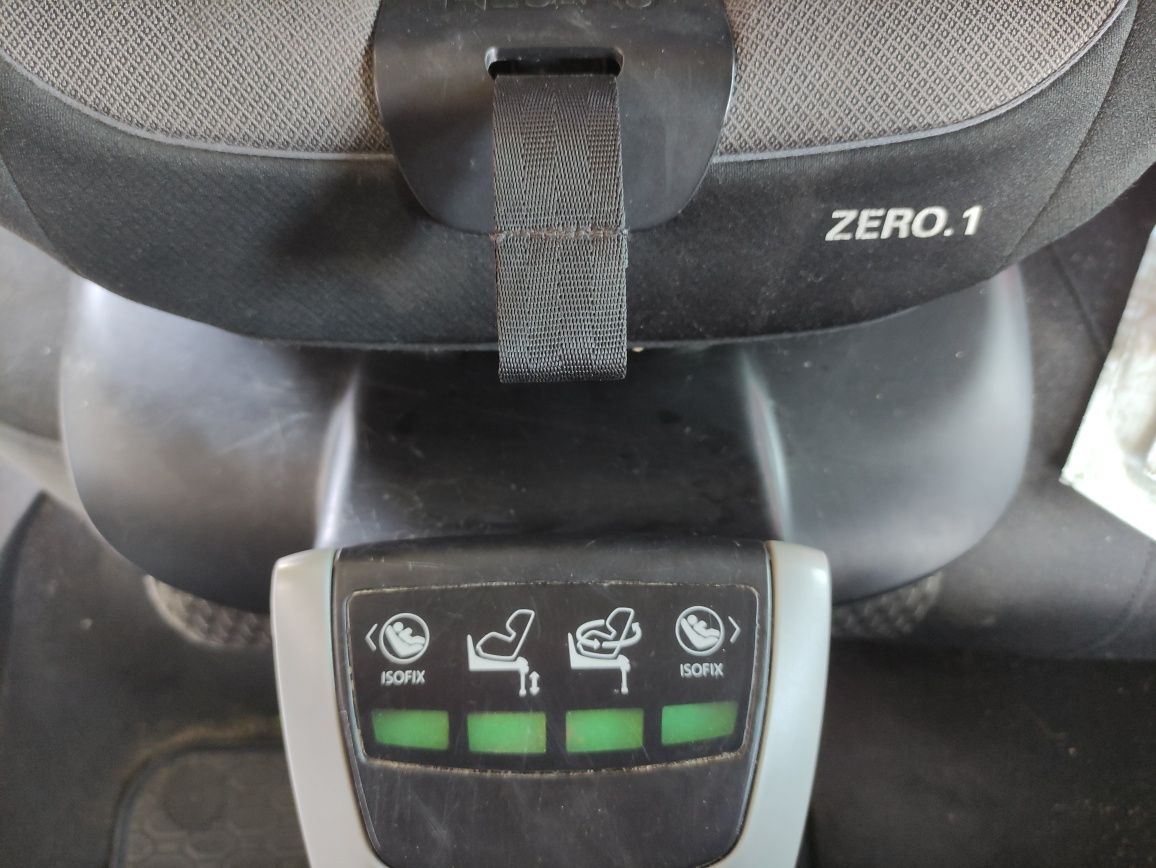 Fotelik obrotowy Recaro zero 1, I-size 0-18 kg ISOFIX
