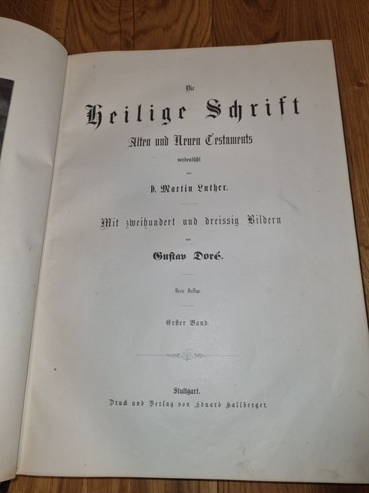 Biblia 1880r. Marcin Luter Nowy i Stary Testament