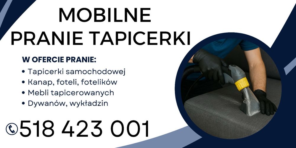 Pranie tapicerki - Włocławek