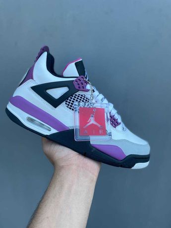 Кроссовки Nike Air Jordan 4 Pari Stain Purple | Мужские/Женские r1