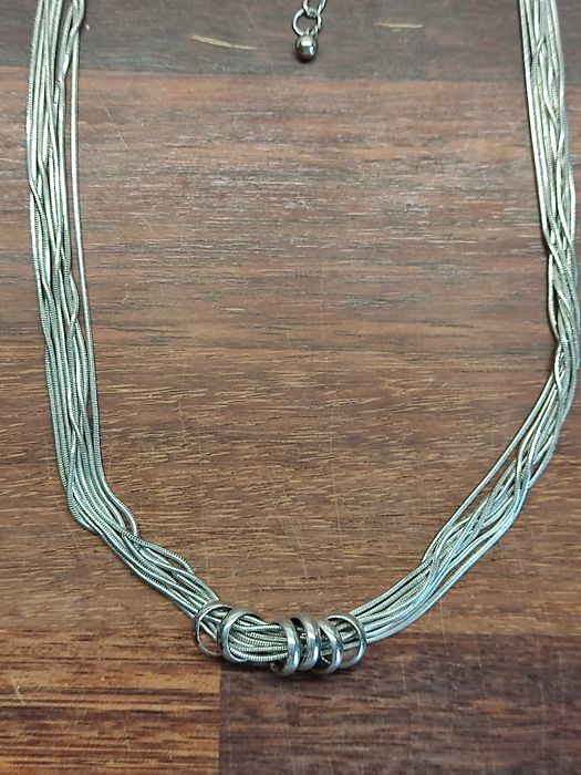 Naszyjnik z zawieszkami vintage