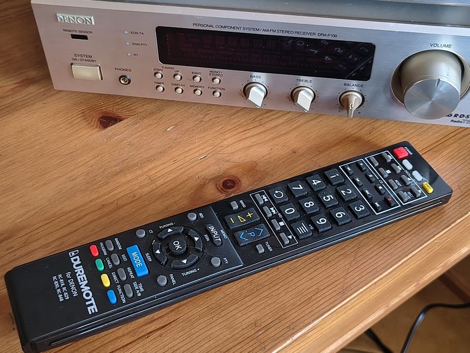Mini zestaw Denon F100 amplituner + CD