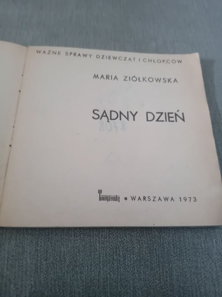 Maria Ziółkowska Sądny dzień