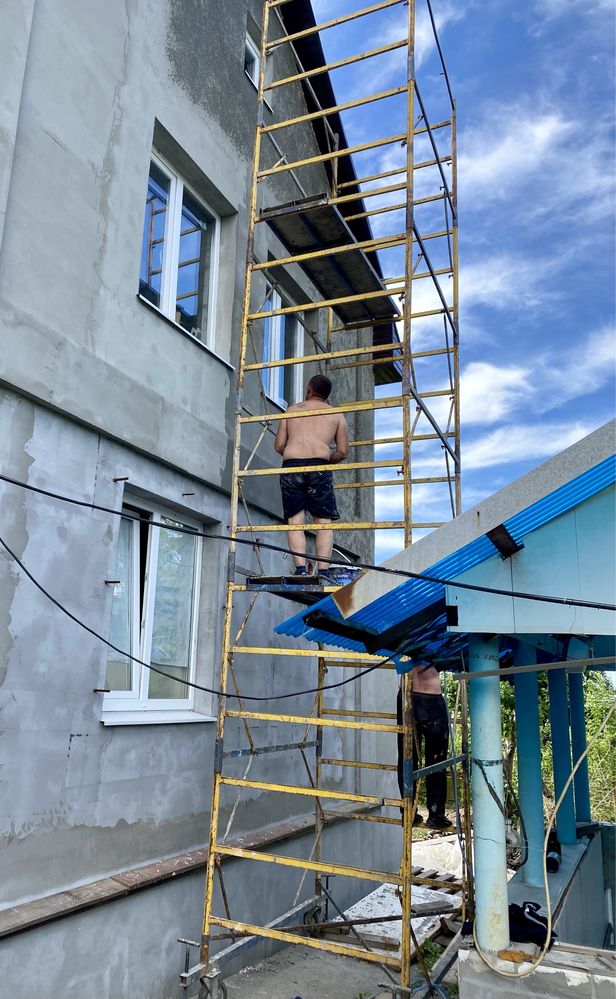 Строительные леса, вышка, тура