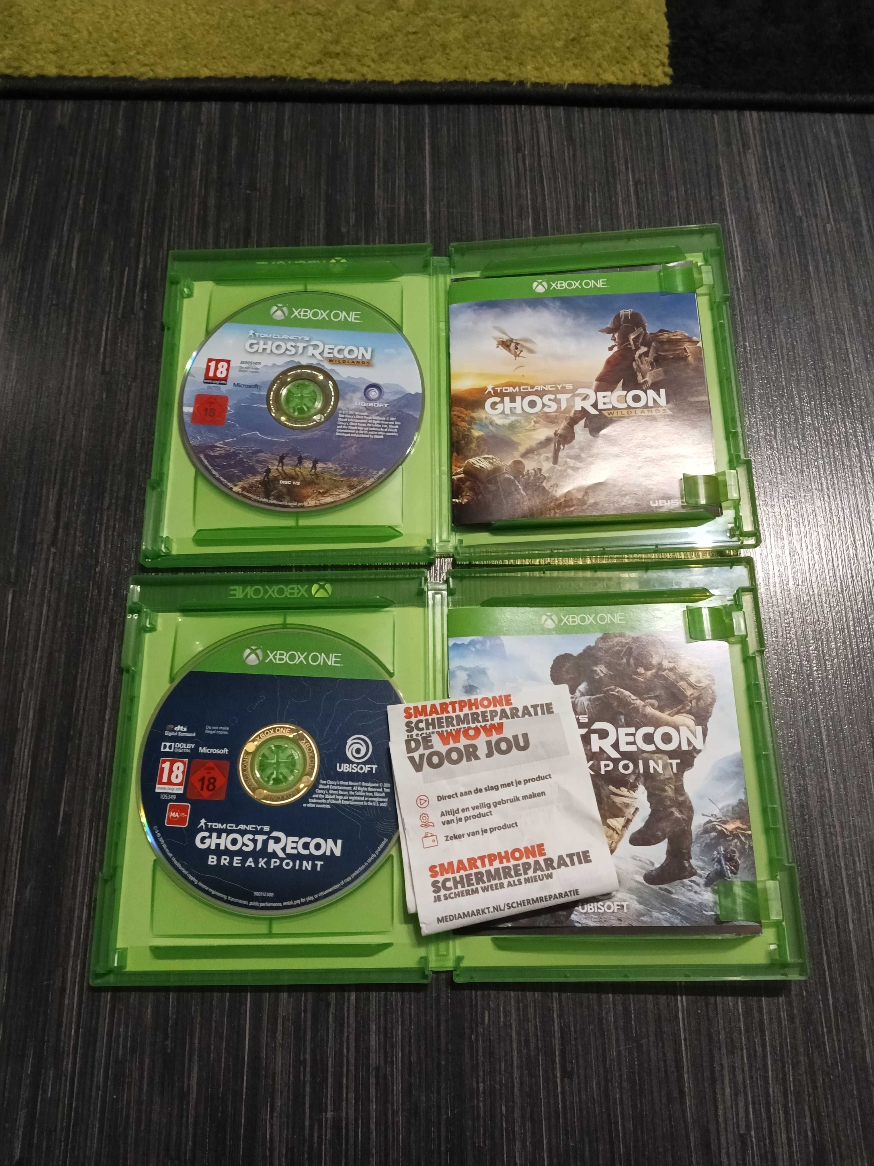 Tom Clancy's GHOST RECON. Dwie gry. Xbox one.