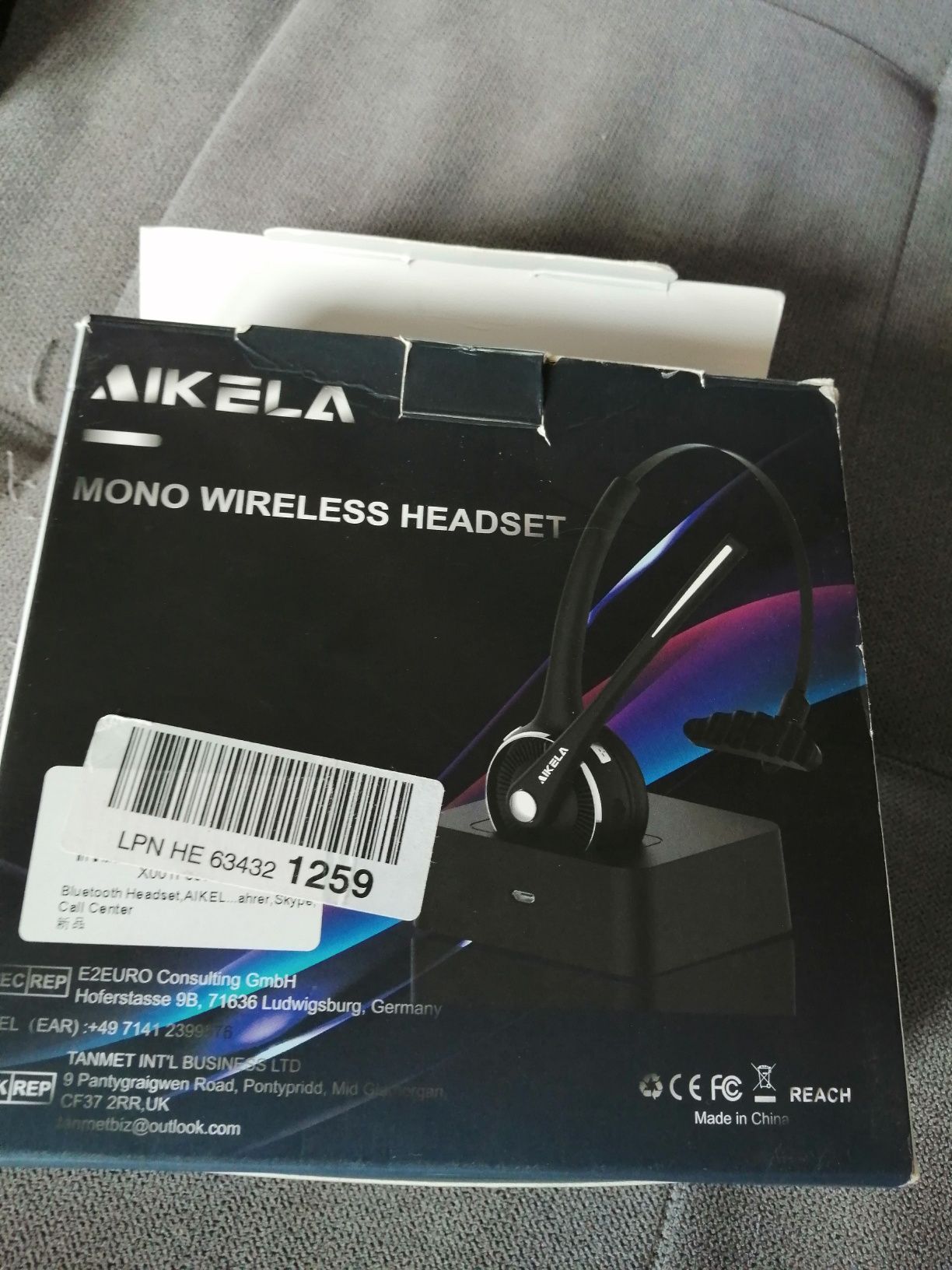 Zestaw słuchawkowy AIKELA BH - M 9 A bezprzewodowy z mikrofonem PRO
