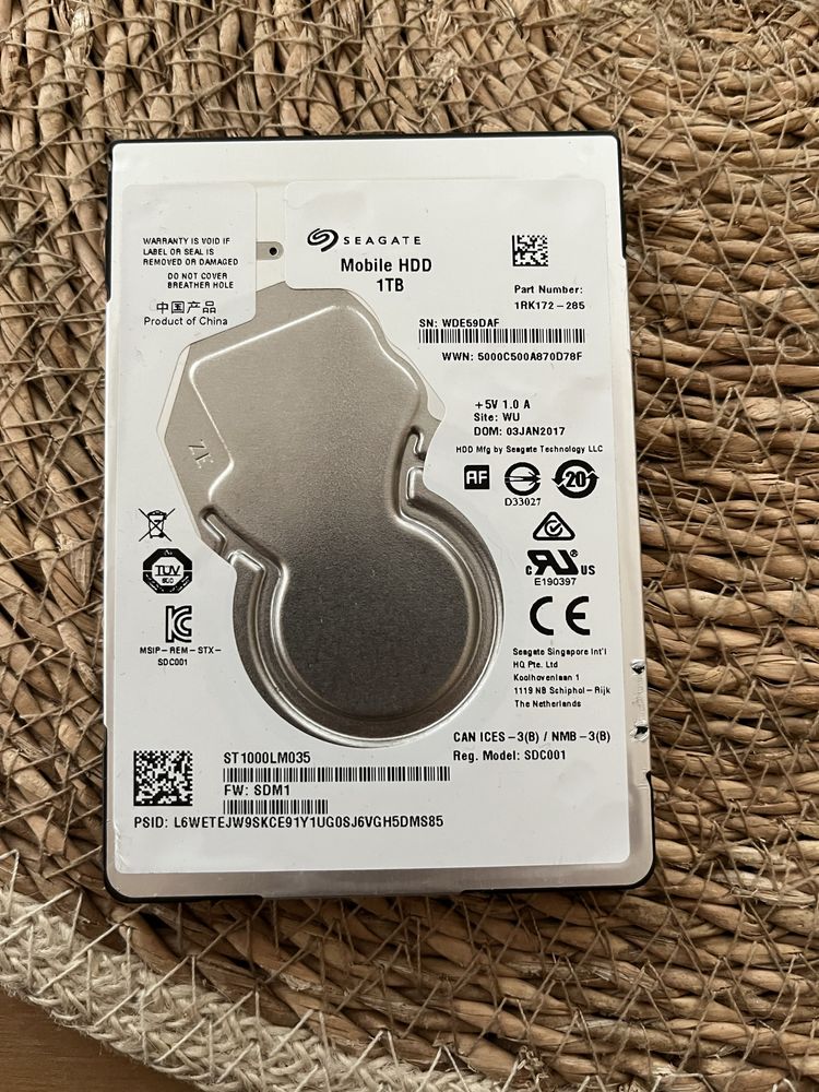 Dysk Twardy HDD 1tb