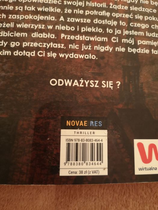 Książka Pamiętnik Diabła Adrian Bednarek
