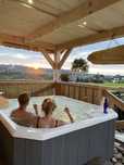 Domek w gorach widok na Tatry! Balia! Sauna! Jacuzzi! Plac Zabaw!