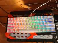 Klawiatura krux neo pro RGB white yellow gatteron