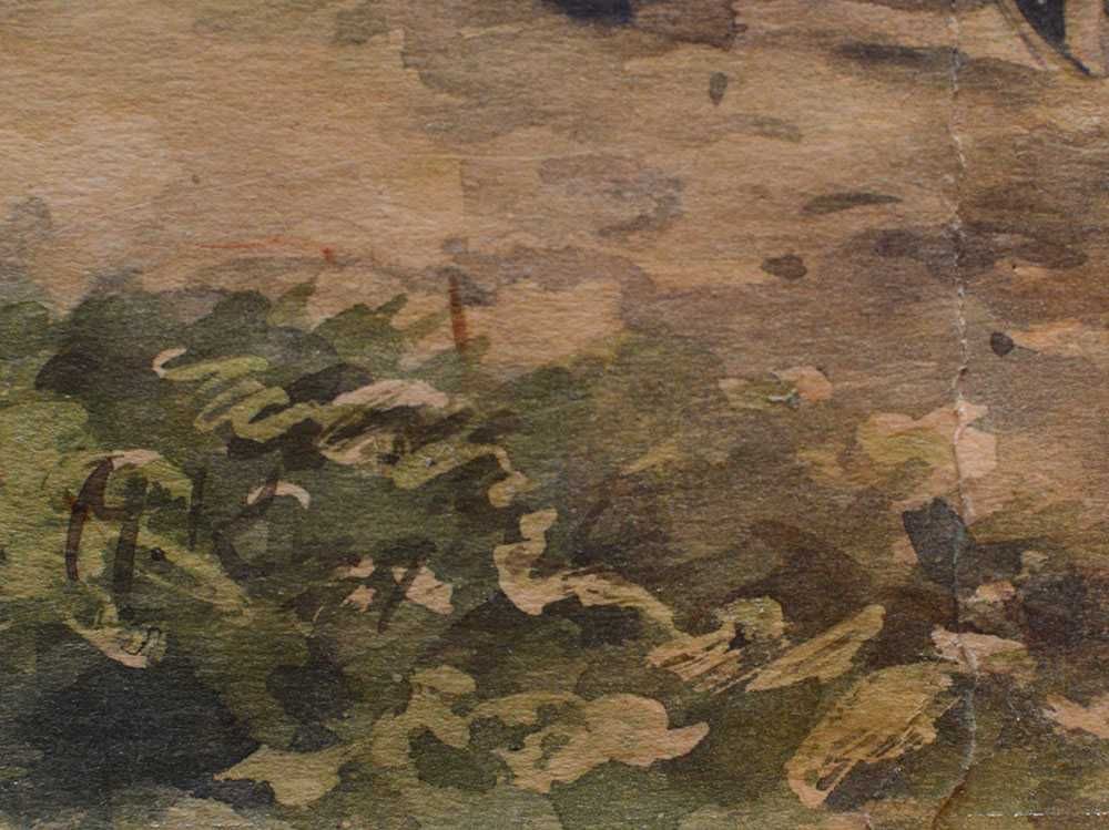 KOSSAK Juliusz (1824-1899). 1) Селяни їдуть додому 1) Конячка