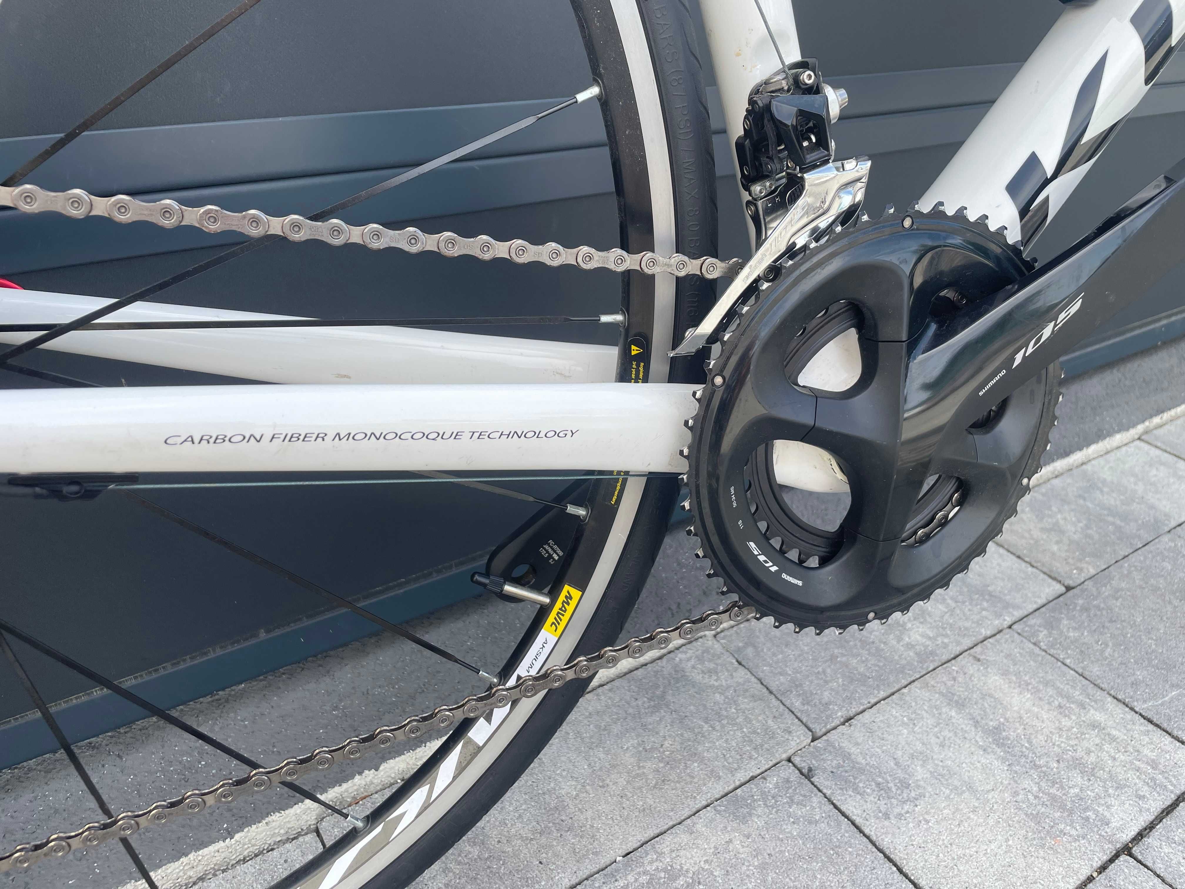 Piękny Rower Szosowy KUOTA Kobalt Carbon - Shimano 105 2x11  8,6kg