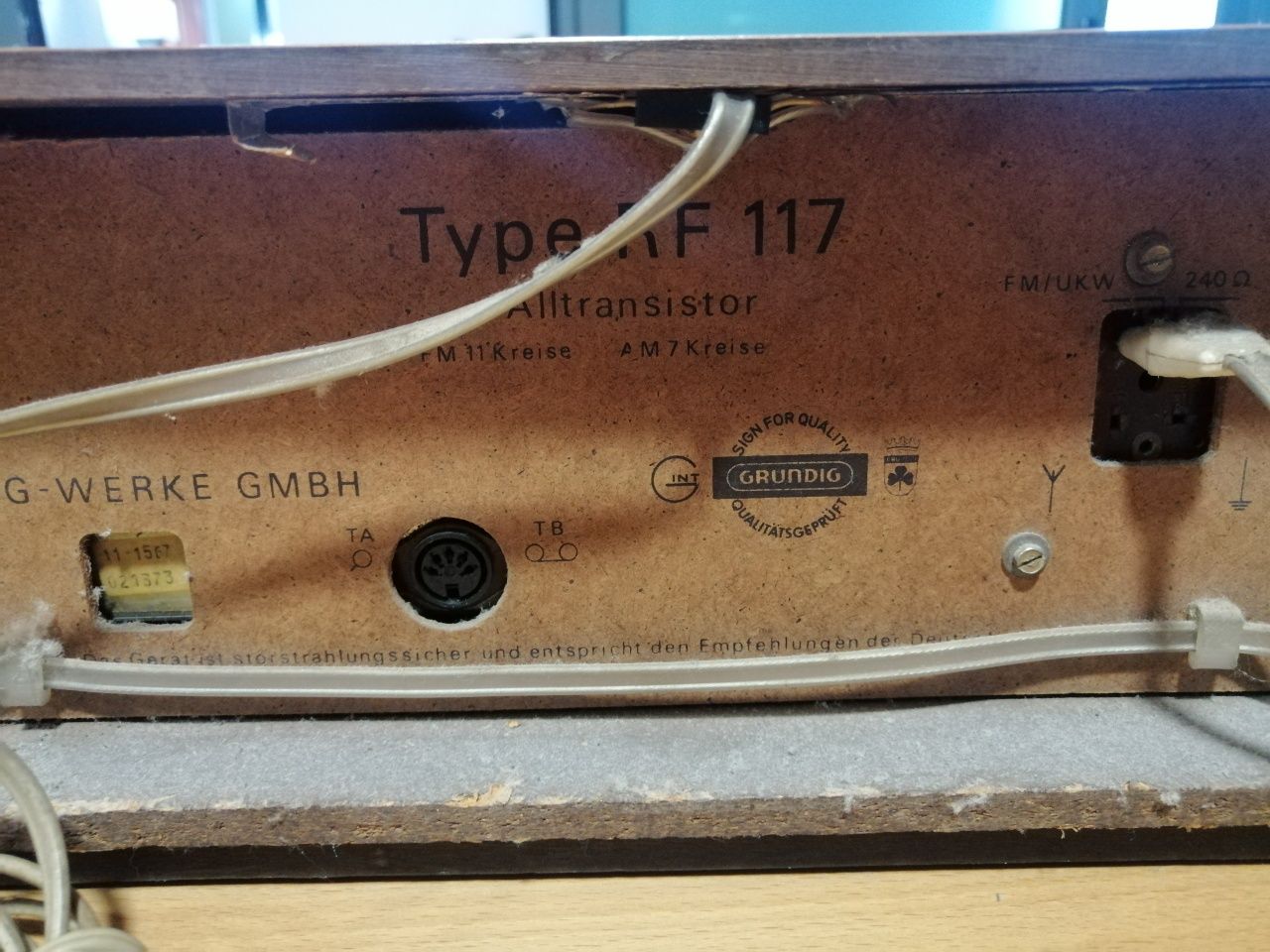 Grundig Type Rf 117