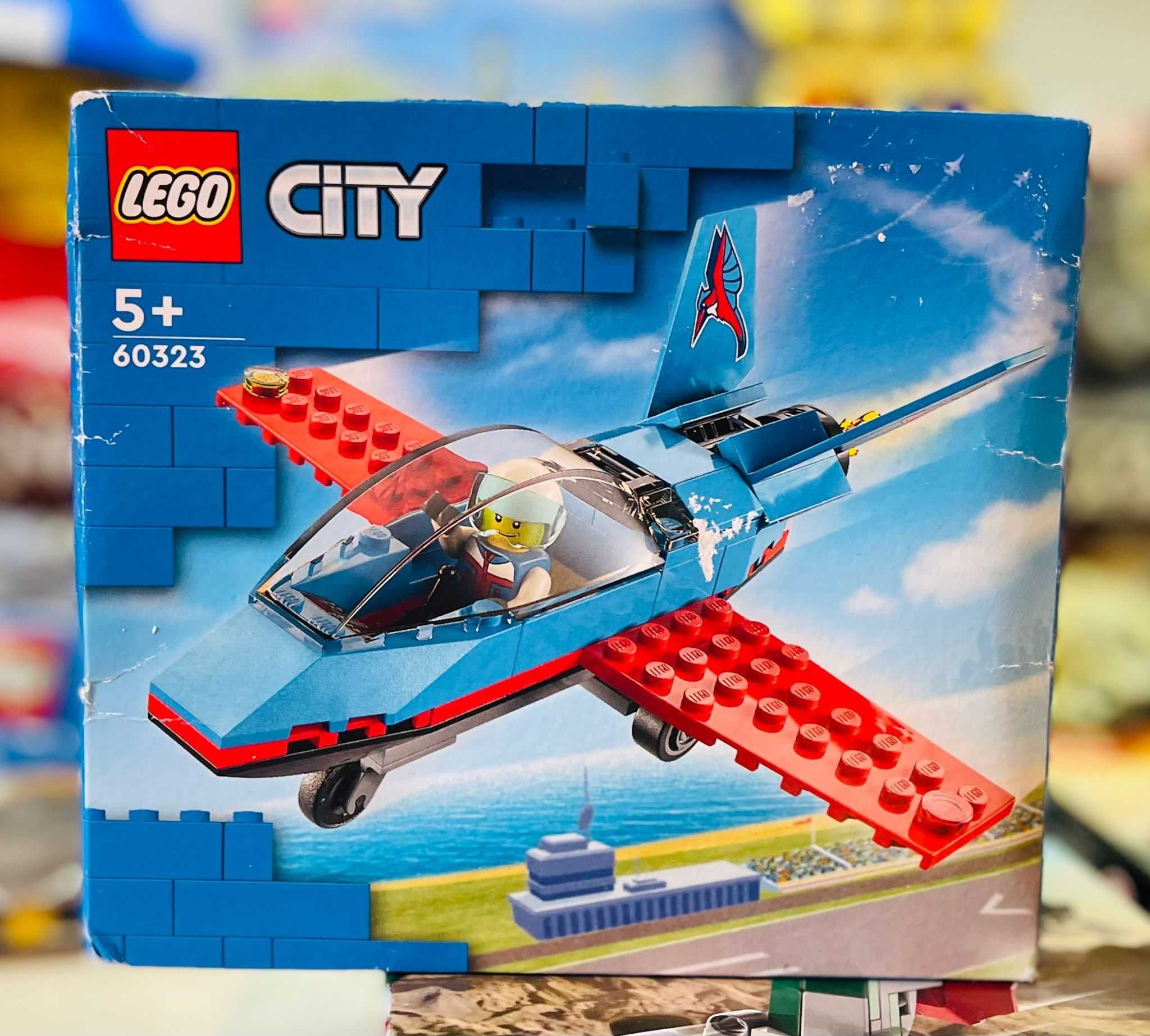 Klocki LEGO CITY 60323 Samolot Kaskaderski Nowe Poznań