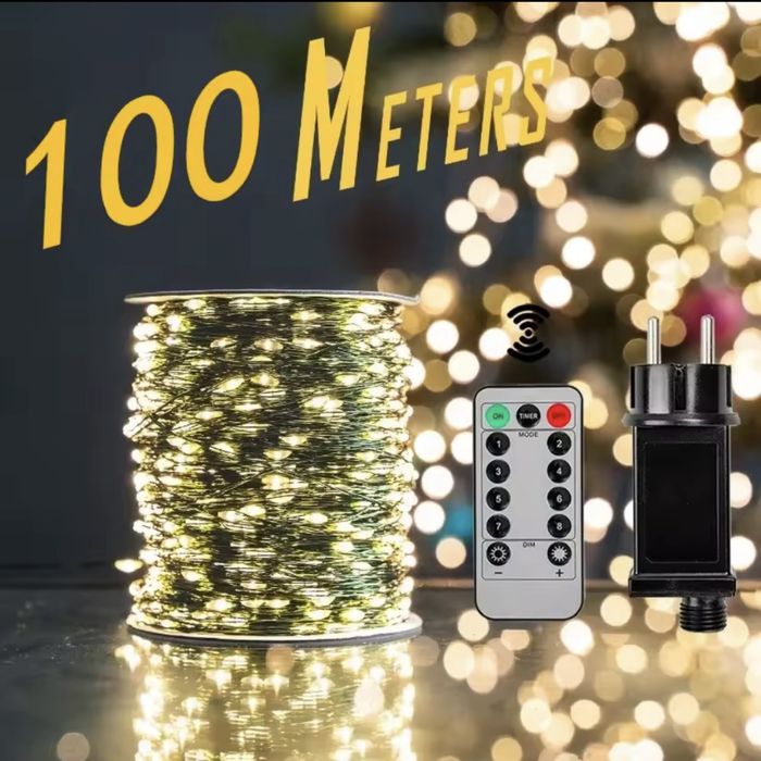 Гірлянда роса 100м