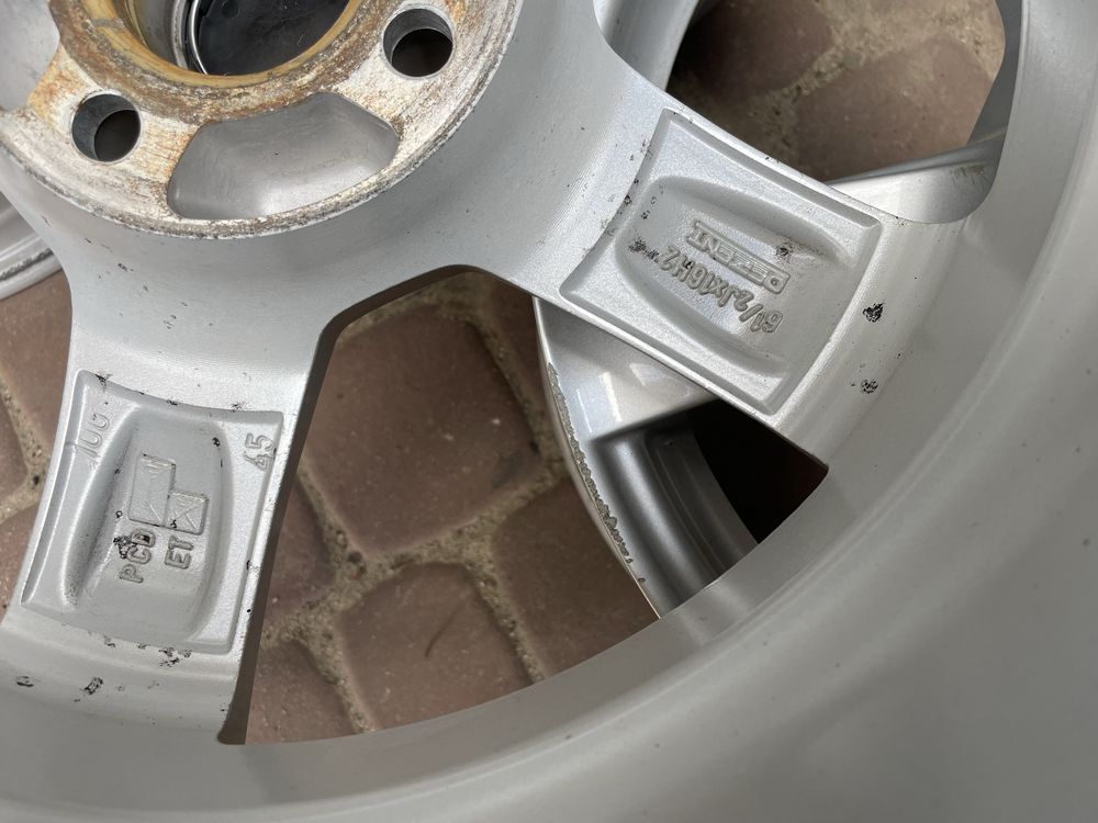 FELGI ALUMINIOWE Renault Dacia 6,5" x 16" x 4x100 x 60,1 x ET45